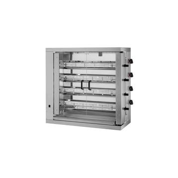 GGM Gastro | Gas kippengrill - 21kW - 4 spitten voor 24 |, Verzenden
