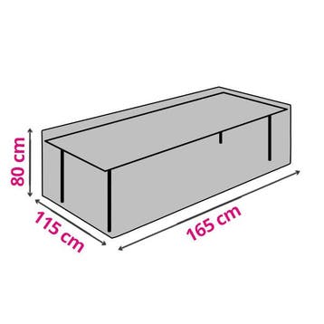 Tuintafelhoes | Pro Garden | 165 x 115 x 80 cm, Tuin en Terras, Tuinmeubel-accessoires, Verzenden, Nieuw