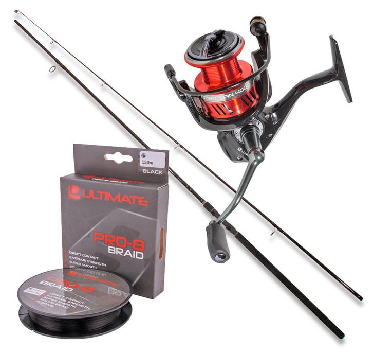 Ultimate Reaper Deadbait Spin Set 3,00m, Watersport en Boten, Hengelsport | Algemeen, Nieuw, Verzenden