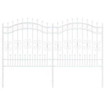 Tuinafscheiding staal wit 165cm | retourdeal 80% korting, Ophalen of Verzenden, Gebruikt, Overige materialen, Tuinhek