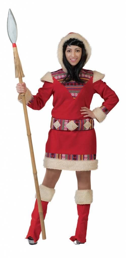 Eskimo pakje vrouw rood, Kleding | Dames, Carnavalskleding en Feestkleding, Nieuw, Ophalen of Verzenden