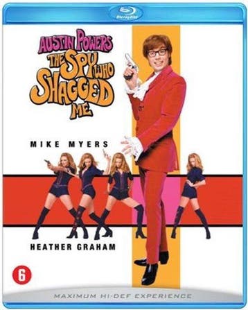 Austin Powers 2 - The spy who shagged me (blu-ray, Ophalen of Verzenden, Zo goed als nieuw