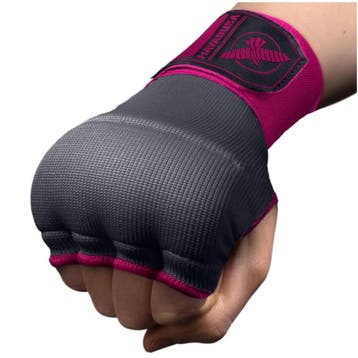 Hayabusa Quick Gel Handwraps Boksbandages Grijs Roze, Motoren, Ophalen of Verzenden, Nieuw met kaartje