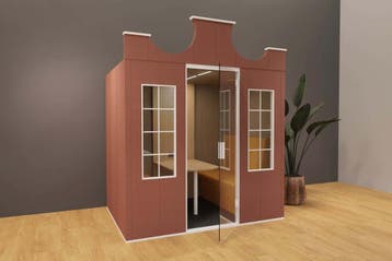 Geluidsdichte cabine t Pandje 240x180x280 cm, Nieuw in verpakking