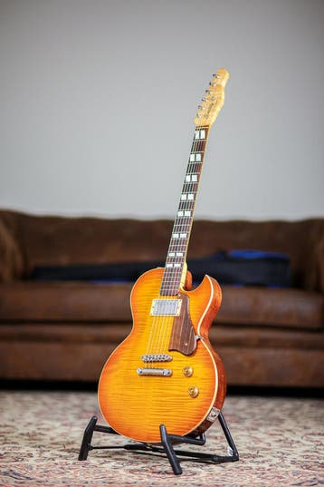 Smitty Custom Classic Boutique SC | Flamed Amber Burst, Nieuw