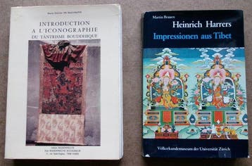 Set van twee uiterst zeldzame oude werken over de Tibetaanse, Antiek en Kunst