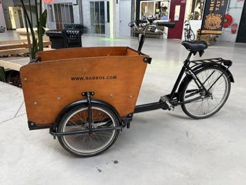 Babboe Bakfiets Big, 4 kinderen of meer, Gebruikt, Trommelrem, Ophalen