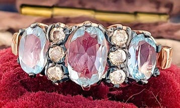 Zonder minimumprijs - Ring - 9 kt. Roségoud, Zilver, Nieuw