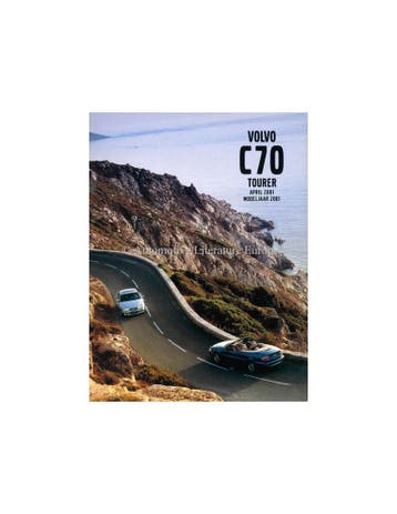 2001 VOLVO C70 COUPE / CONVERTIBLE BROCHURE NEDERLANDS, Boeken, Nieuw, Volvo, Author