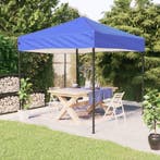 vidaXL Partytent inklapbaar 2x2 m blauw, Tuin en Terras, Verzenden, Nieuw, Partytent