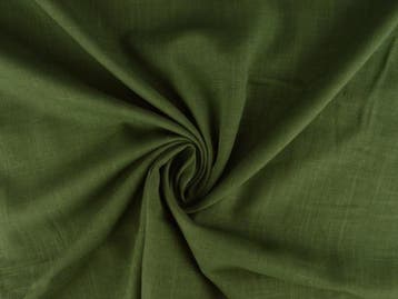 Linnen viscose Mosgroen, Hobby en Vrije tijd, 120 cm of meer, Ophalen of Verzenden, Linnen, Groen