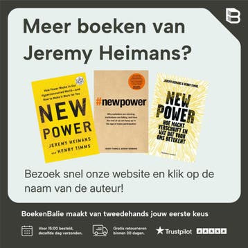 New Power - Jeremy Heimans 9781509814183, Verzenden, Gelezen, Jeremy Heimans