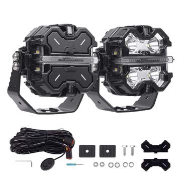 LED Auxiliary Lights 3.5 160W Spot Beam Side Shooters DR..., Verzenden, Nieuw, Universele onderdelen