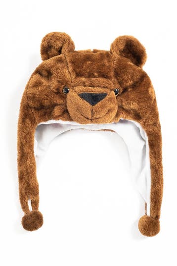 KIMU® Muts Flappen Bruine Beer Laplander met Oortjes Beren B, Ophalen of Verzenden, Nieuw