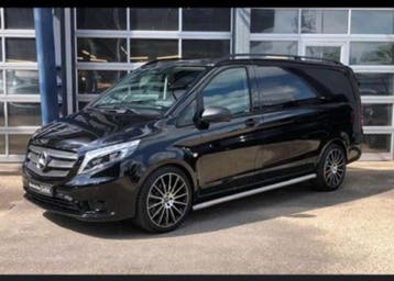 Zakelijke Lease |  Mercedes-Benz Vito Bestel 114 CDI Lang Bu, Automaat, Gebruikt, Euro 6, Zwart
