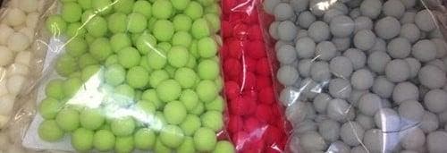 Oasis® rainbow marbles knikkertjes 1 cm 45-50 stuks 46, Huis en Inrichting, Woonaccessoires | Kunstplanten en Kunstbloemen, Nieuw