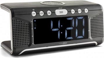 Caliber HCG008Q - Wekkerradio met draadloos opladen - Zwart, Verzenden, Nieuw
