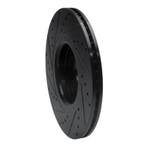 R1 14-18 Ford Focus ST Front Right Drilled & Slotted Black, Ophalen of Verzenden, Nieuw