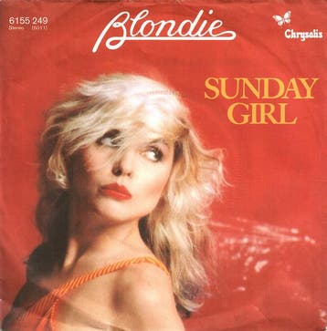 Blondie - Sunday Girl, Ophalen of Verzenden, Gebruikt
