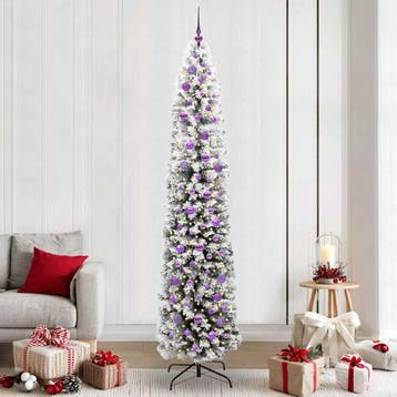 vidaXL Kunstkerstboom Groen 240 cm PVC en Staal en Kunststof, Diversen, Kerst, Verzenden, Nieuw