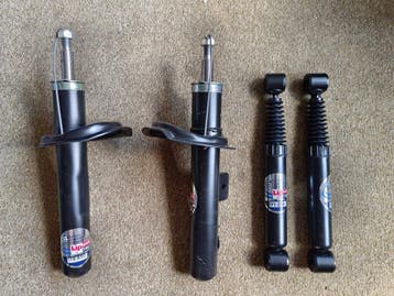 Set CITROËN ZX (N2) Xsara (N0, N1) PEUGEOT 306 schokdempers, Ophalen of Verzenden, Nieuw, Peugeot