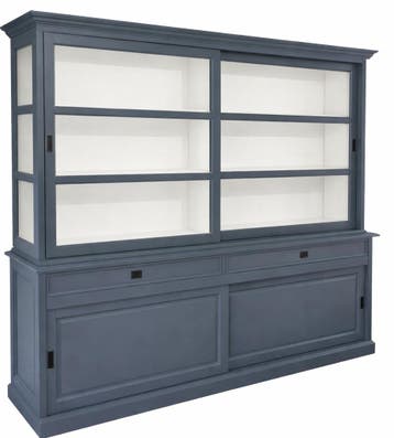 Buffetkast blauw Montfoort 240cm, Ophalen of Verzenden, Nieuw
