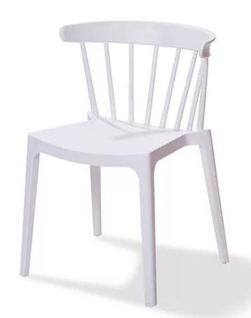 Stoel Windson | Kunststof | Wit | 54x53x75cm, Verzenden, Nieuw in verpakking