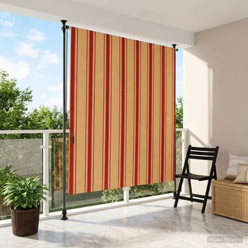 vidaXL Buiten Rolgordijn Multikleur 100 x 270 cm, Verzenden, Nieuw