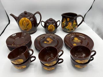 Royal Doulton - Theekopjesset voor 6 personen (21) -