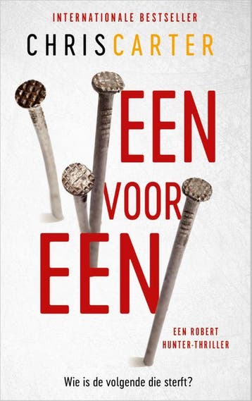 Een voor een / Robert Hunter / 5 - Chris Carter, Verzenden, Zo goed als nieuw, Chris Carter