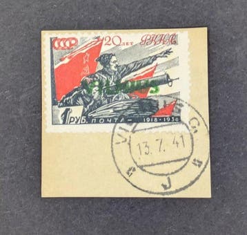 Litouwen 1941 - Duitse bezetting - Wilna Lokalausgabe, Gestempeld