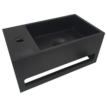 Wiesbaden Julia Fontein Links - 35x20x16cm - Solid Surface -, Ophalen of Verzenden, Nieuw
