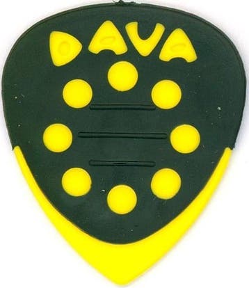 Dava DAV-6024 Control Grip Tips Pick plectrum Delrin 6-pack, Ophalen of Verzenden, Nieuw, Elektrische gitaar