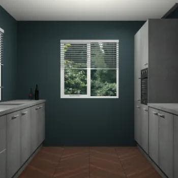 Beton Parelgrijs-keuken Lusaka 45749, Verzenden, Nieuw