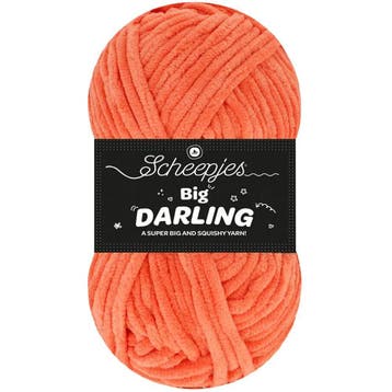 ScheepjesBig Darling- 441 Shrimp - Super Chunky Chenille, Ophalen of Verzenden, Nieuw