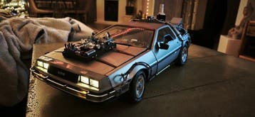 Eaglemoss 1:8 - Modelauto - DeLorean DMC-12 Time Machine, Nieuw