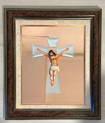 Crucifix - Kristal, Keramiek - 1990-2000 - Spel der spiegels