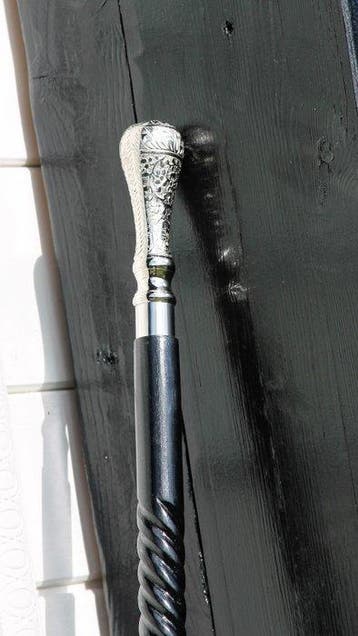 Wandelstok - metaal hout