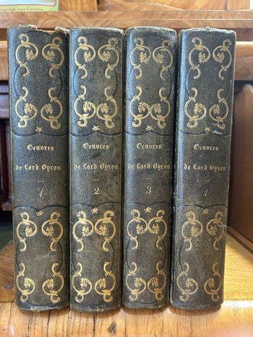Lord Byron - Oeuvres complètes, 4 vol. - 1836-1837