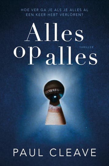 Alles op alles (9789021036694, Paul Cleave), Verzenden, Nieuw