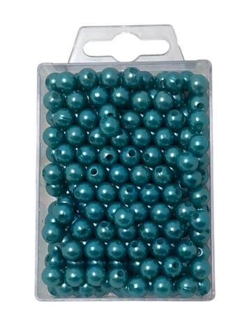 Parels rijgparels HR nr 27 Turquoise 8 mm, Ophalen of Verzenden, Nieuw