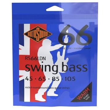 Rotosound RS66LDN Swing Bass 66 Snarenset Basgitaar Nickel, Ophalen of Verzenden, Nieuw