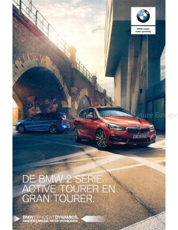 2019 BMW 2 SERIE GRAN | ACTIVE TOURER BROCHURE NEDERLANDS, Nieuw, BMW, Author