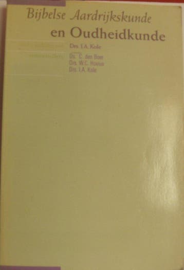 Bybelse aardrykskunde en oudheidkunde - Boer 9789023901044, Boeken, Verzenden, Gelezen, Boer
