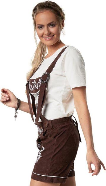 2dekans | Dressforfun Lederhose Weißensee XL -, Dressforfun, Ophalen of Verzenden, Zo goed als nieuw