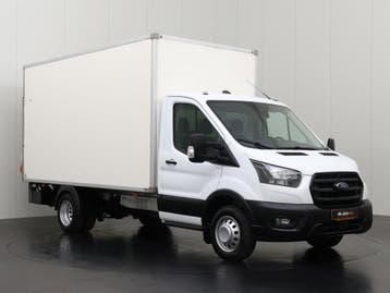 Ford Transit Bakwagen+Laadklep Laadklep 2022 L5 H1 Diesel, Auto's, Euro 6, Wit, Nieuw, Ford
