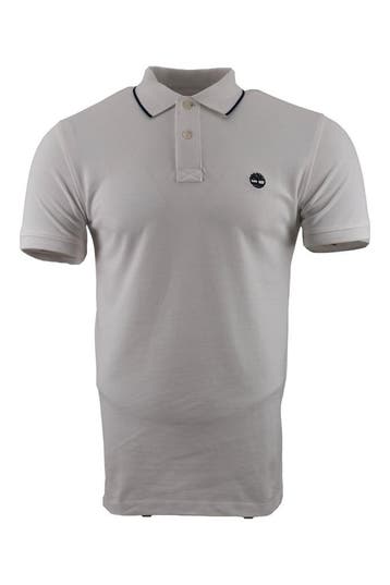 Timberland Polo in maat S Wit, Verzenden, Gedragen, Wit, Timberland