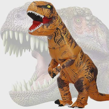 Opblaasbaar T-Rex Dinosaurus Kostuum voor Volwassenen - Perf, Kleding | Dames, Carnavalskleding en Feestkleding, Verzenden, Nieuw