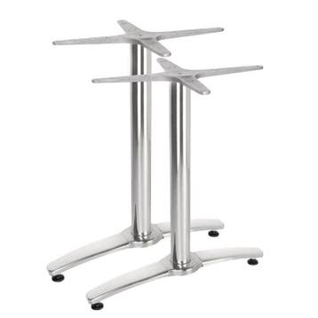 Dubbele aluminium tafelpoot 68 cm hoog, Verzenden, Nieuw in verpakking