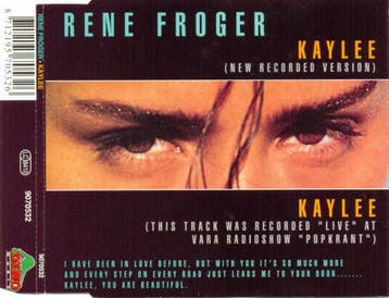 cd single - RenÃ© Froger - Kaylee, Verzenden, Zo goed als nieuw, Pop
